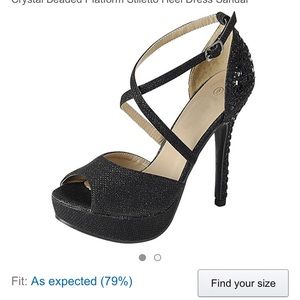 Brand new in box sparkly pumps